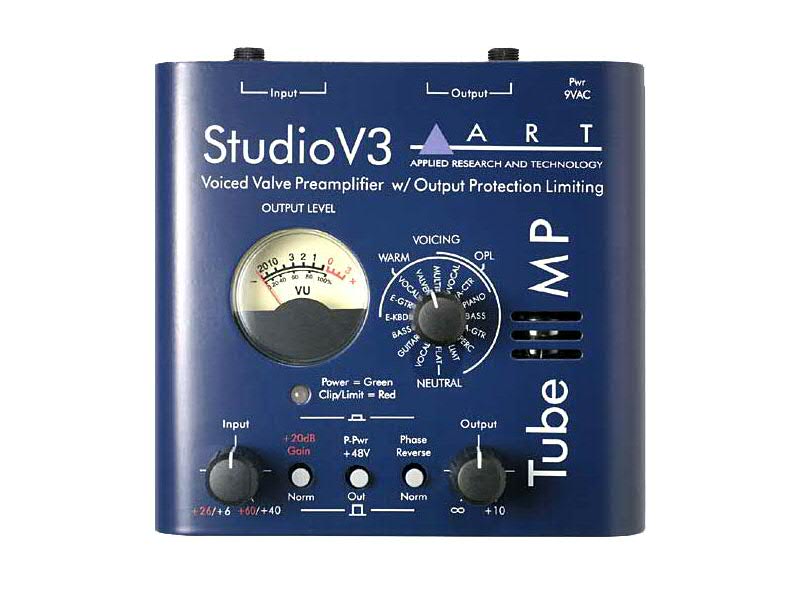 ART Tube MP Studio V3 | Signal processing - SONOLOGY Toulouse